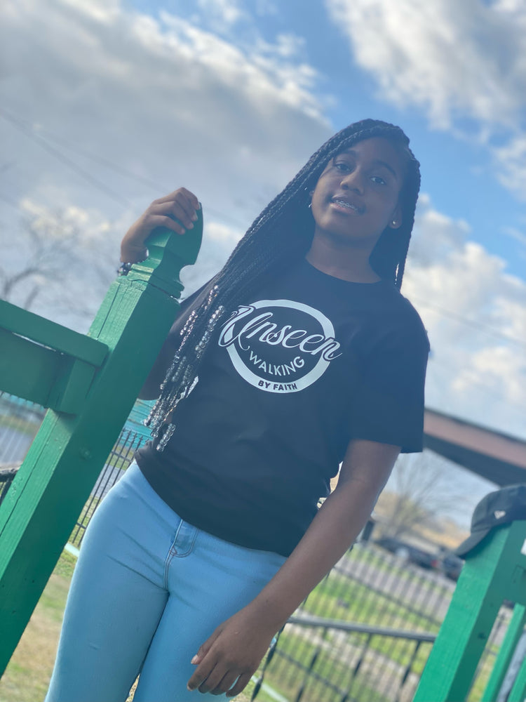 Unseen Walking by Faith T-shirt’s