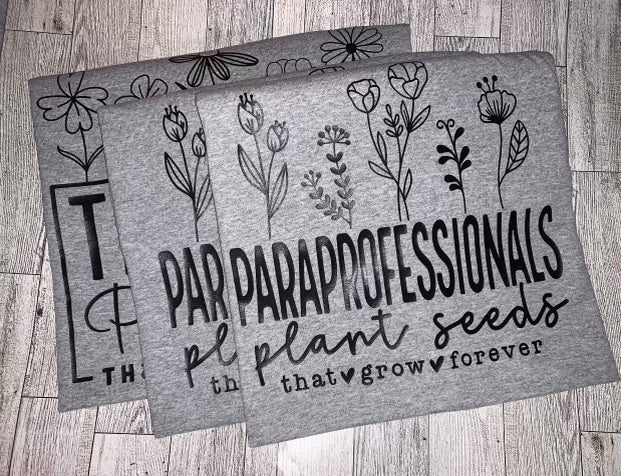 Teachers/ Paraprofessionals Plant Seeds that Grow