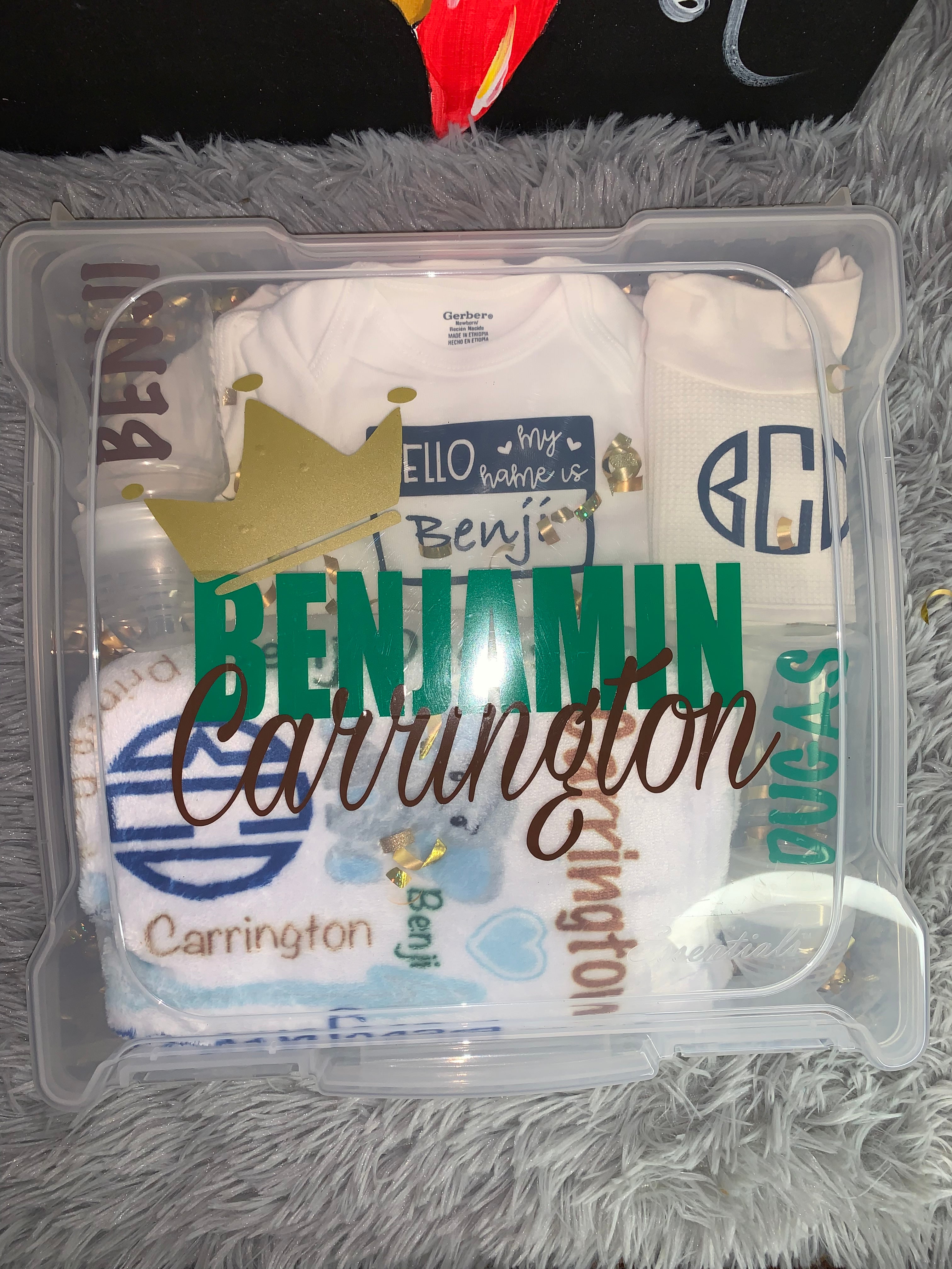 Personalized Baby Boxes – unseenwalkingbyfaith