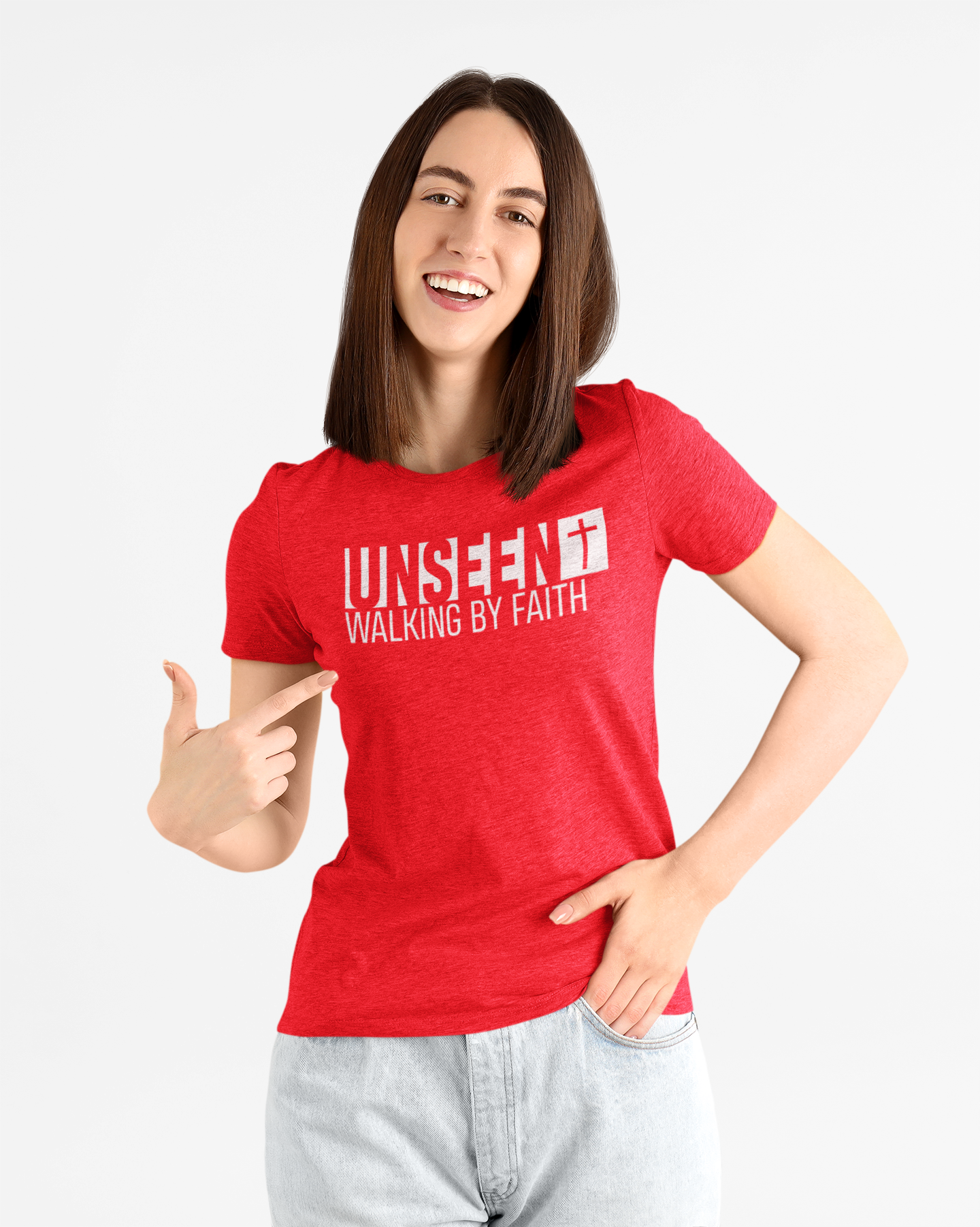UWBF t-shirt with cross